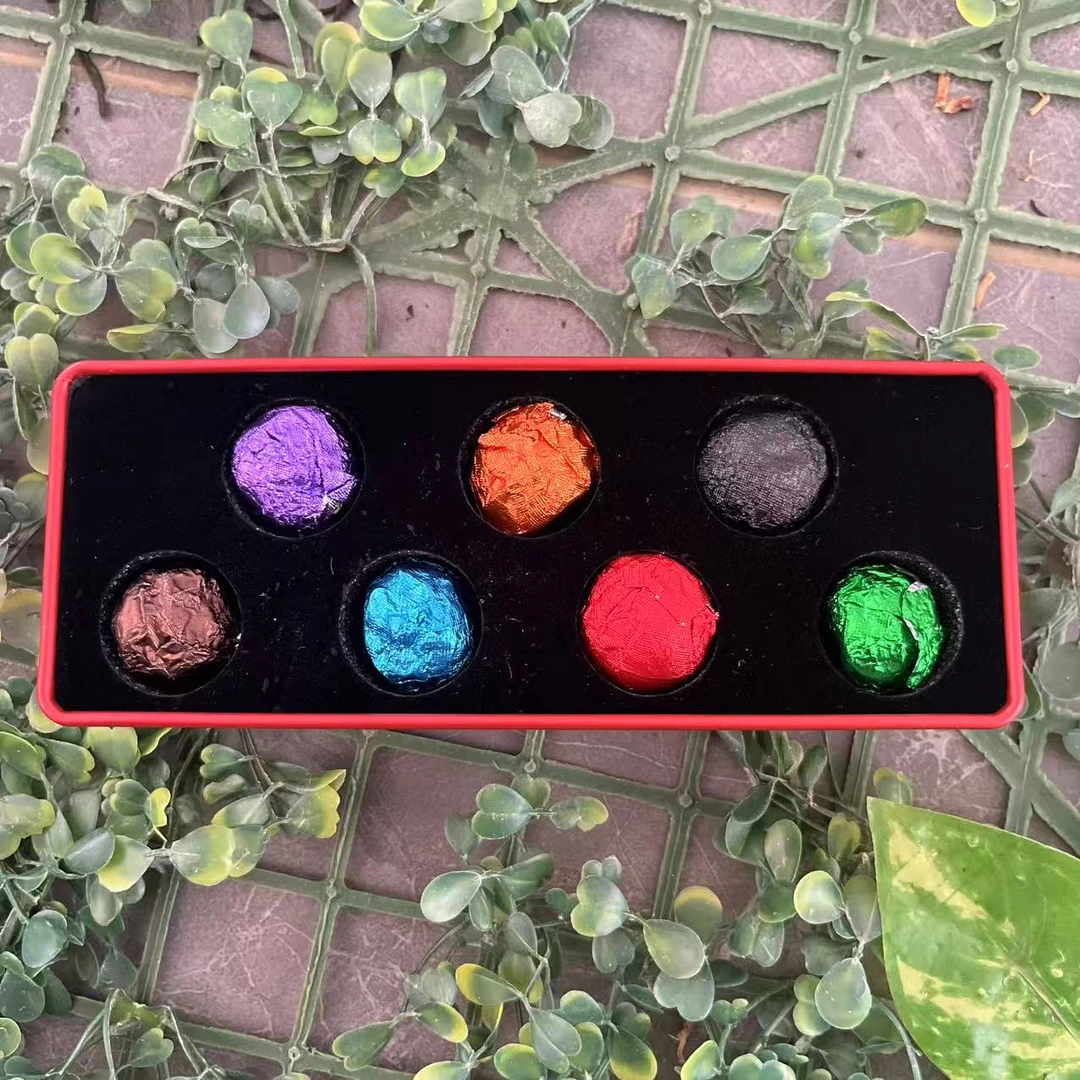 雨腾古茶    无字T书“500 Q修F”七星丸49g/盒(10月19）