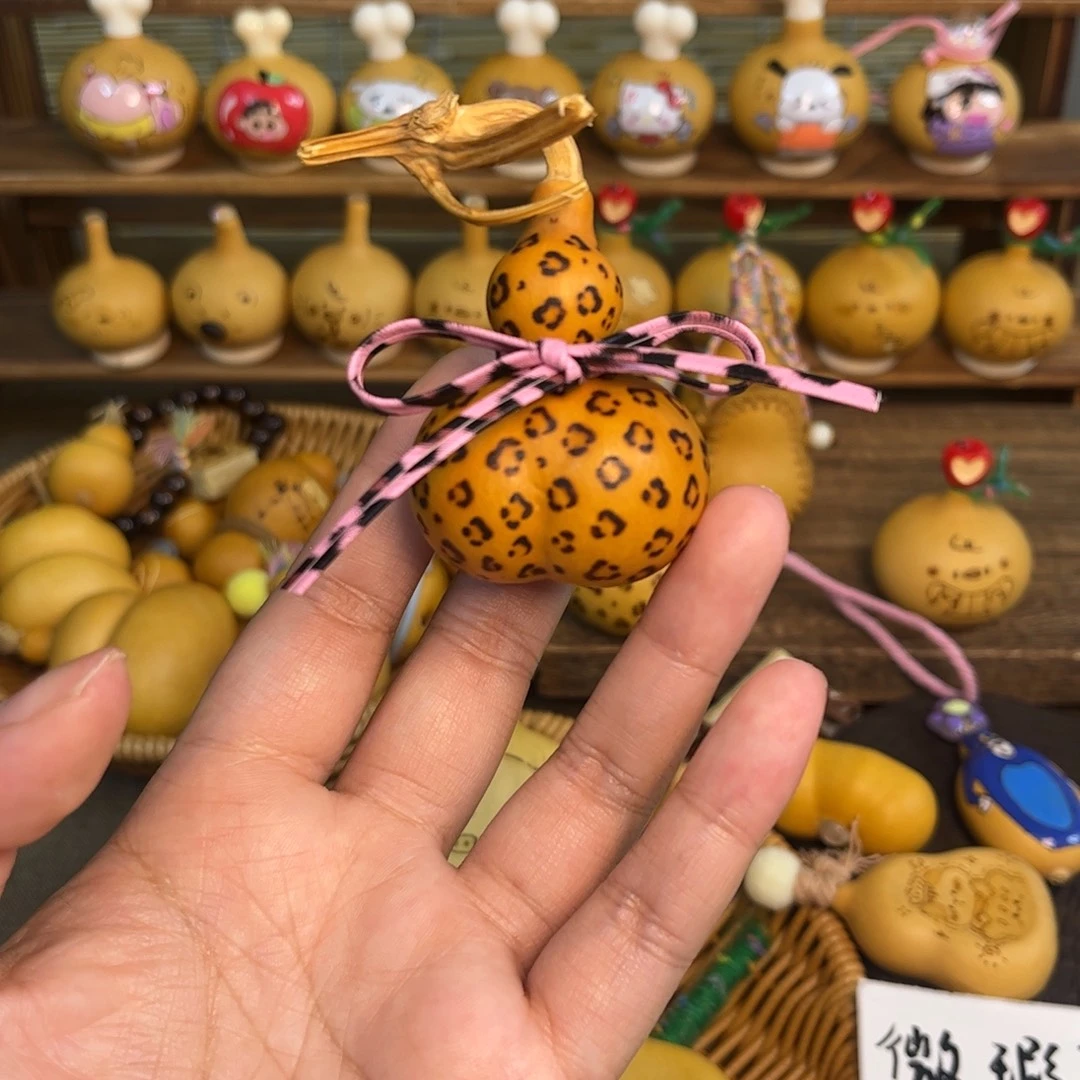 *****金蟾豹纹葫芦挂件