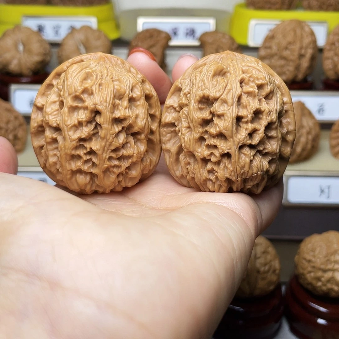 把件文玩核桃将军膀43左右