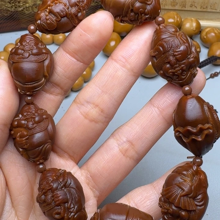 橄榄核手串/手链财神