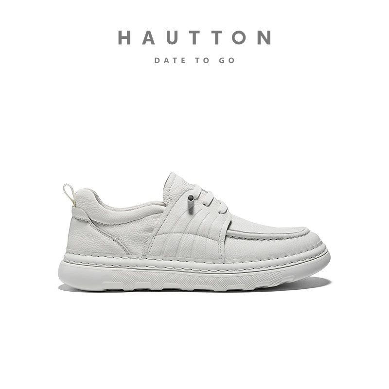 男士单鞋运动板鞋时尚休闲鞋潮流皮鞋真皮低帮潮鞋国潮931XB5256