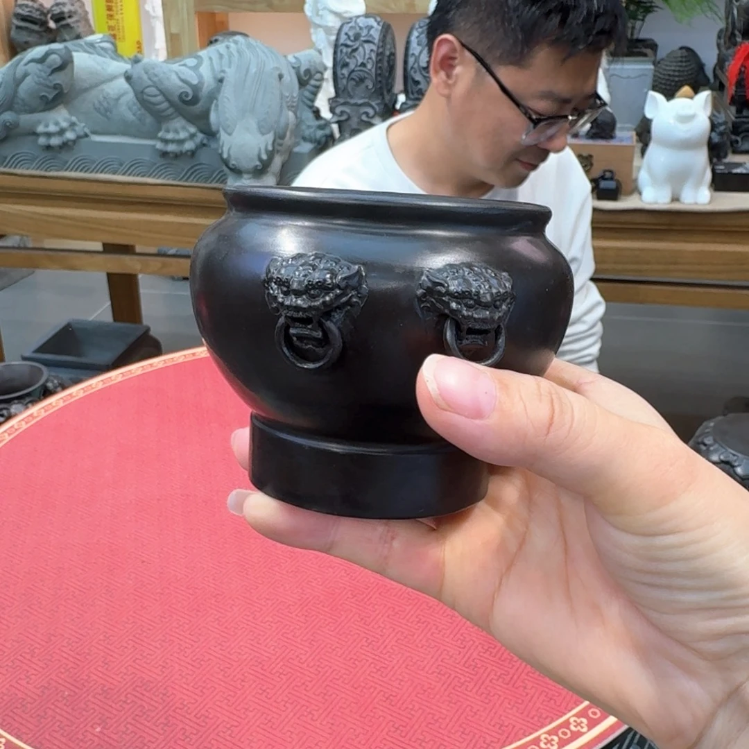 西安石晋錾石雕手工雕刻摆件