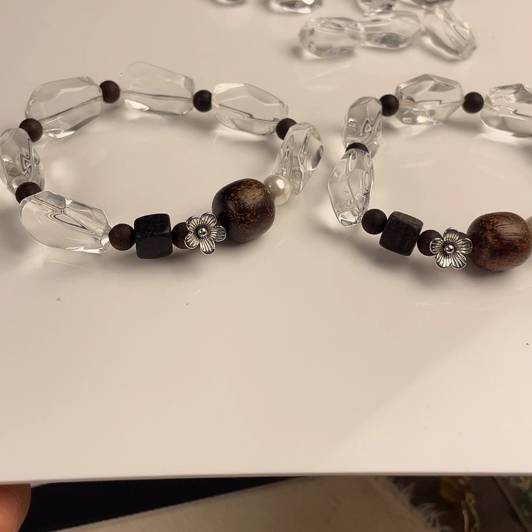 非金属手串白水小花款