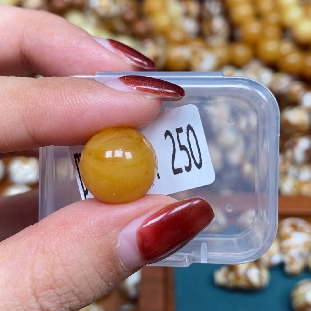 把件猴头核桃沁色圆珠老型250