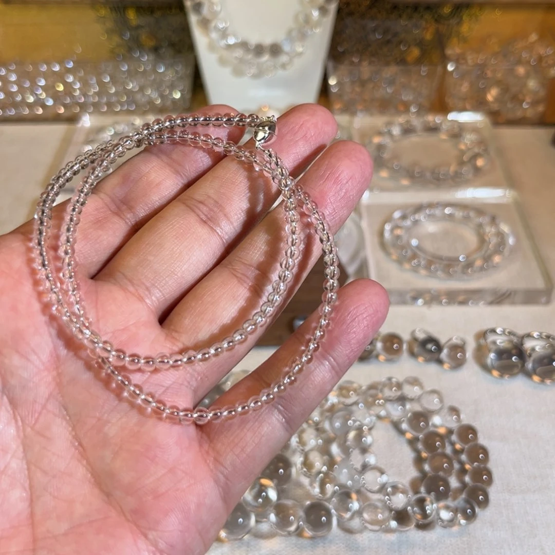 【闪购商品】水晶手链未镶嵌小米项链