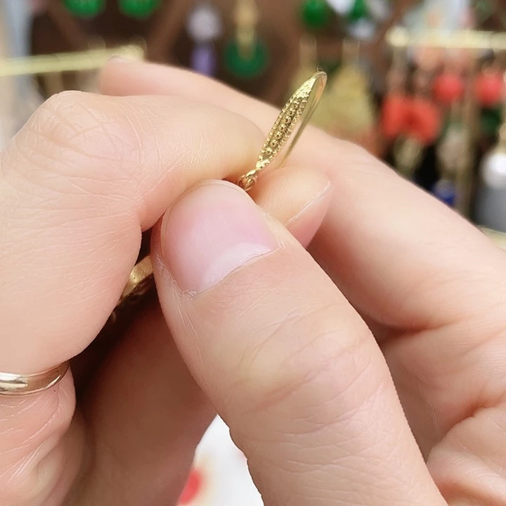 石英质玉耳钉合金麻花耳钩，单独耳钩，换在她的订单上