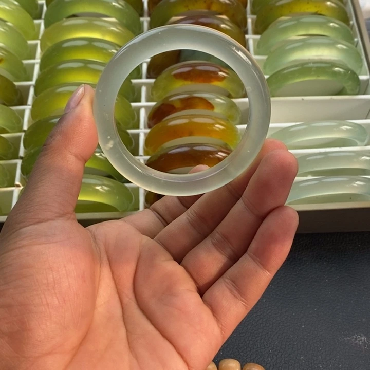 蛇纹石玉合金手镯57