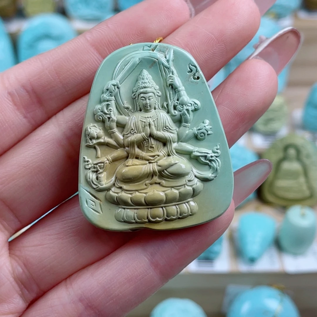 绿松石未镶嵌珠宝奇石