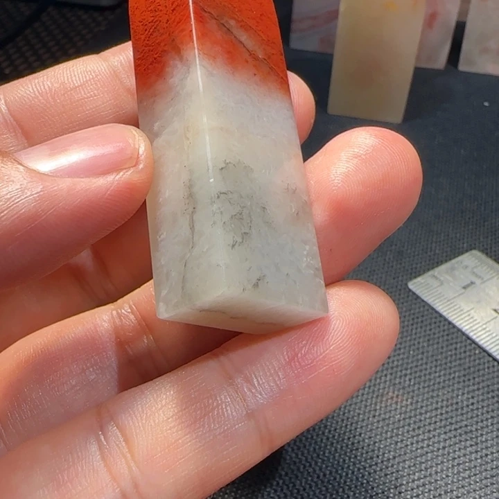 寿山石福集福寿山石印章