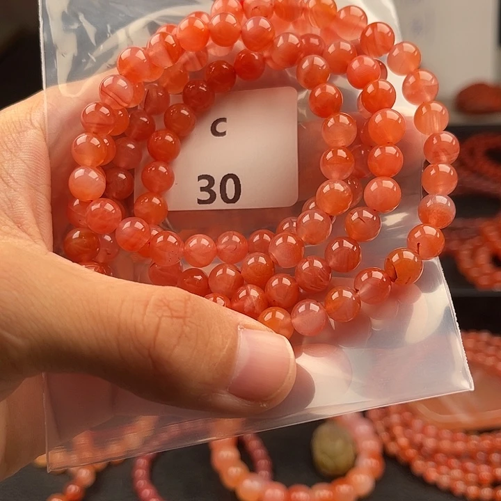 未镶嵌南红玛瑙多样性发货7m m南红玛瑙