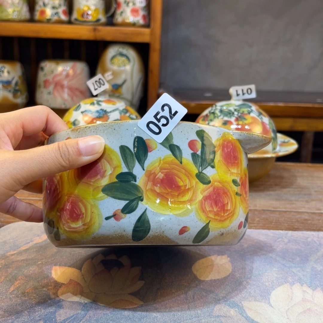 瓷片景德镇手工手绘