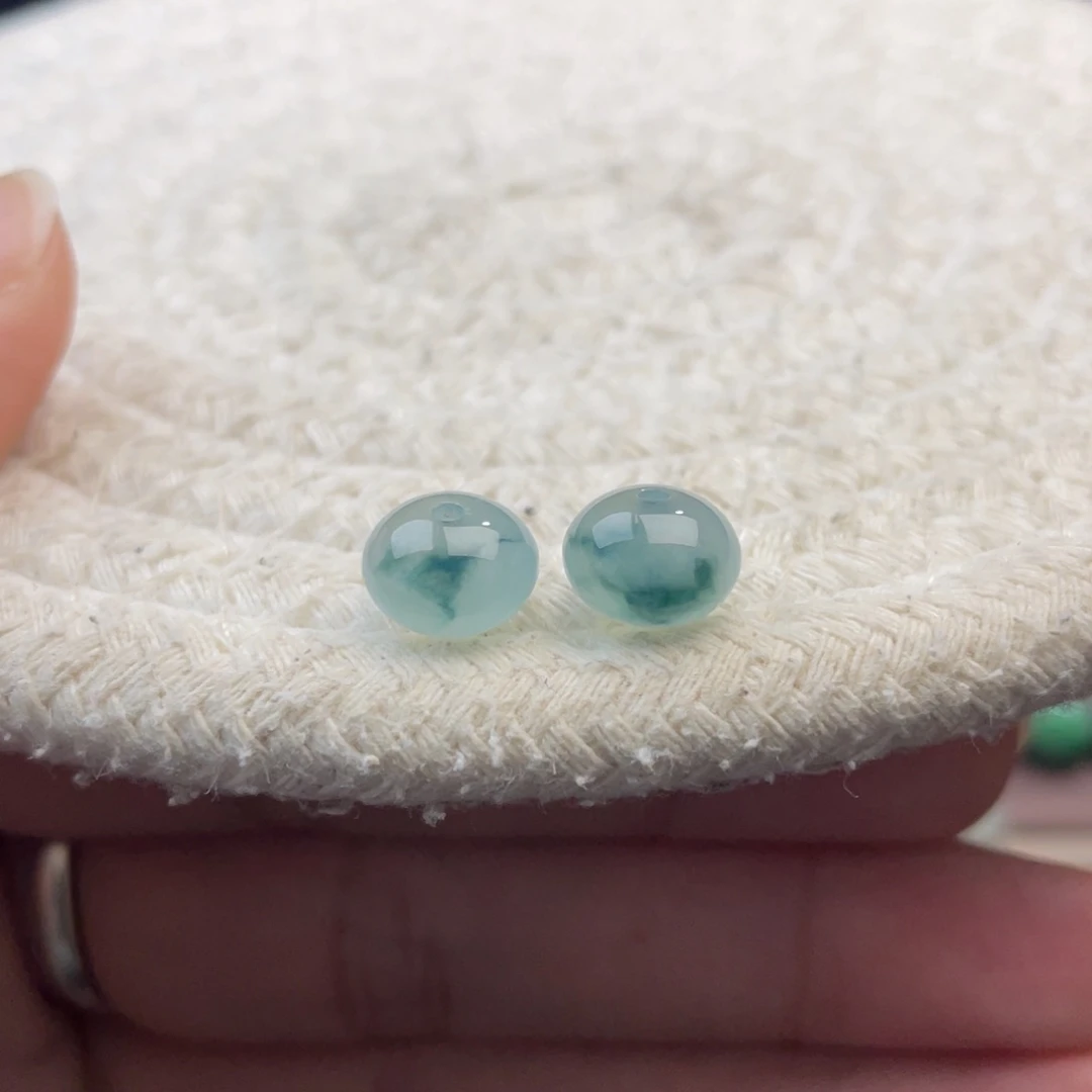 散珠翡翠特色飘蓝花鼓珠卡8.7-6.5多样性选一发