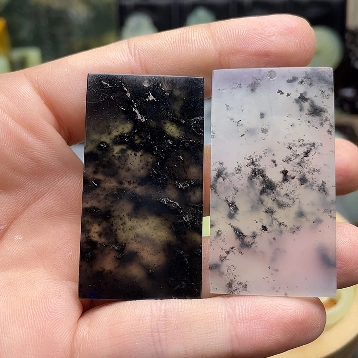 蛇纹石玉挂件未镶嵌?****n