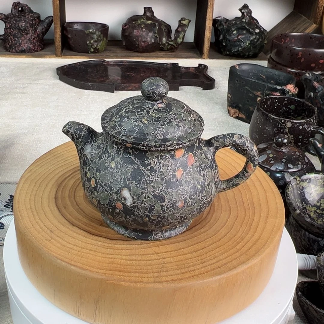 梅花玉青藤潘壶精品
