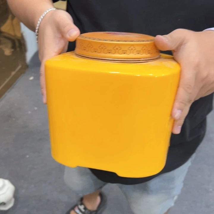 瑕疵福利品陶瓷茶叶罐