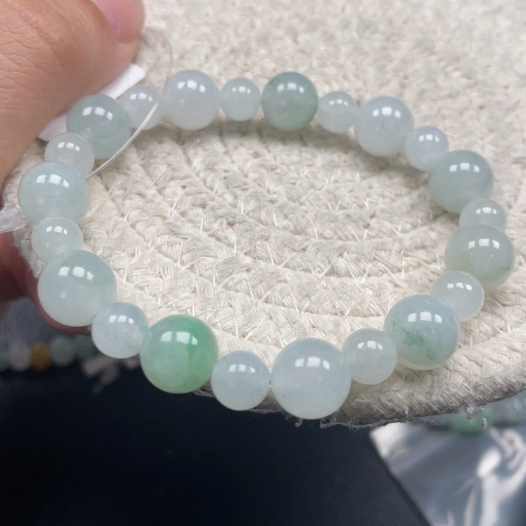 翡翠未镶嵌手链天然A货缅甸翡翠10