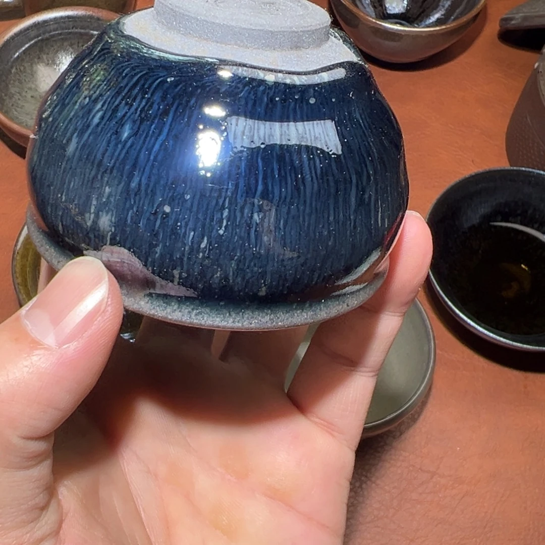 茶盏柴烧主人杯建窑建盏茶盏