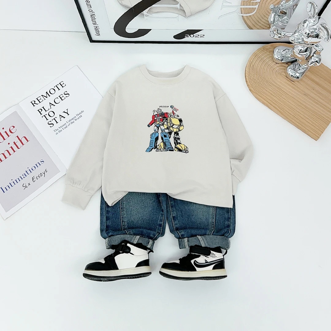 男童长袖T恤2025新款秋装儿童春秋打底衫 UTT65606 悠悠童话童装