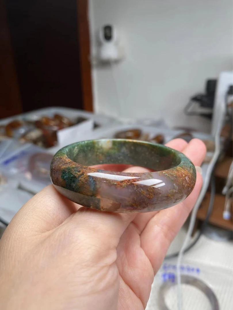 精品水草玛瑙手镯