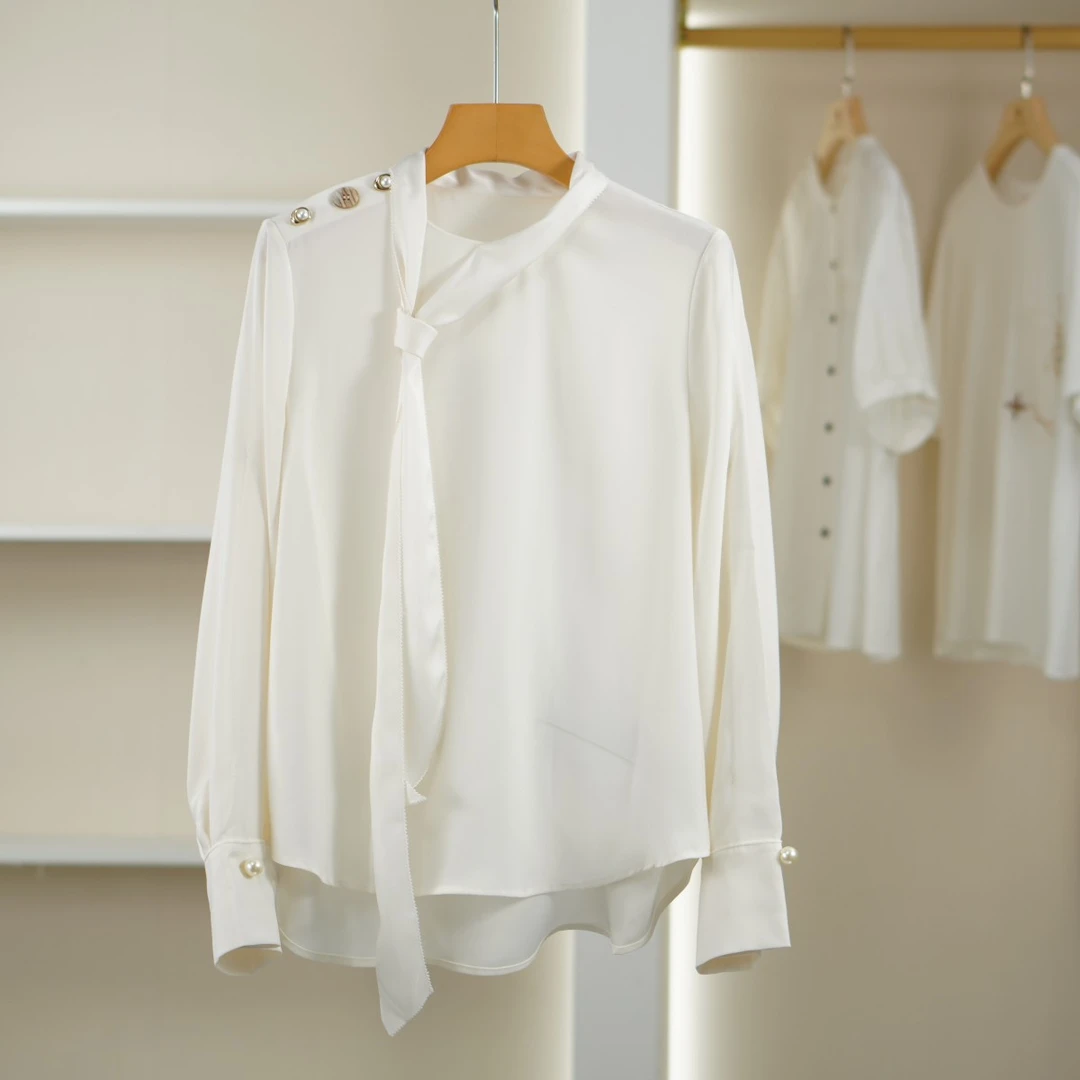 麦迪尚品【曼】50601161 春季简约上衣衬衫品牌撤柜女装