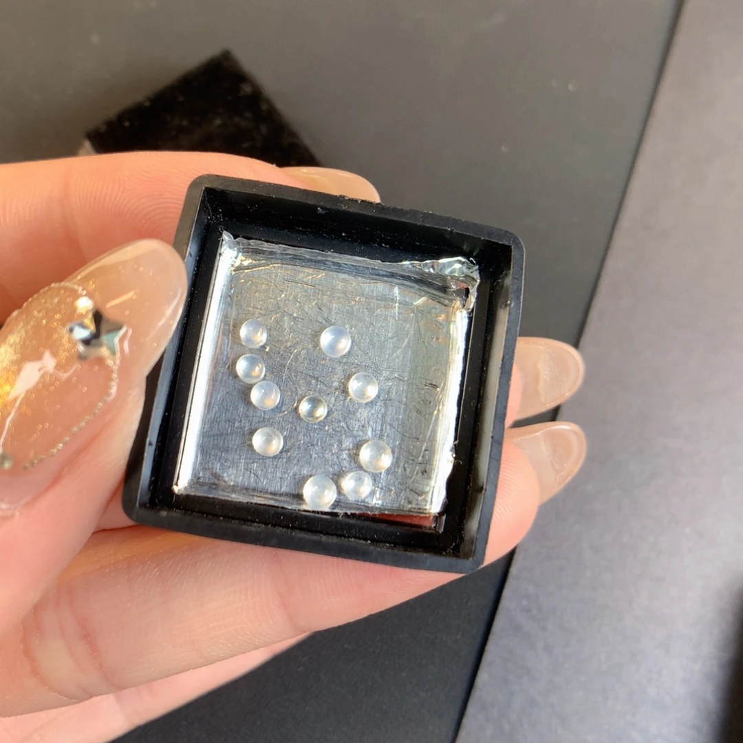 翡翠散珠卡2.5翡翠翡翠10个