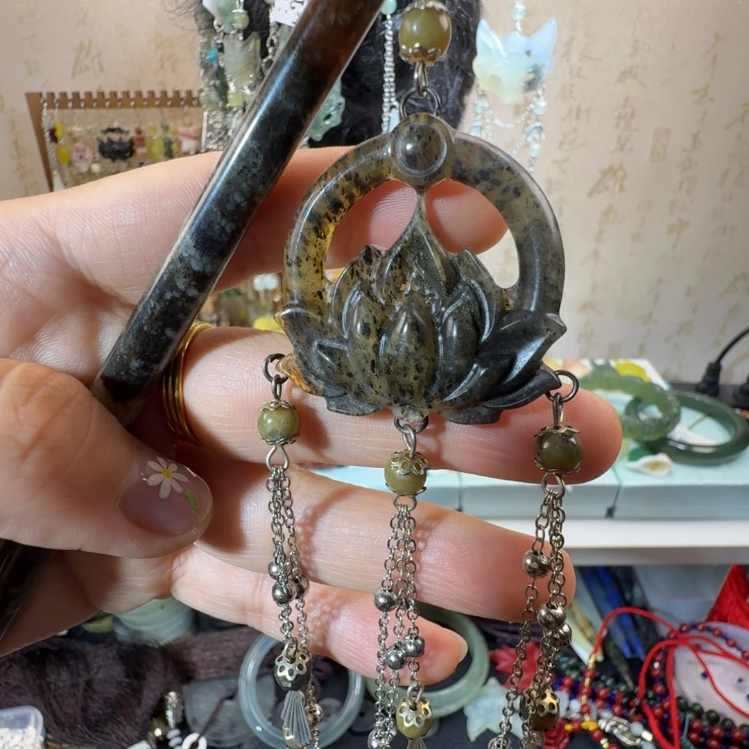岫玉未镶嵌发簪福利款