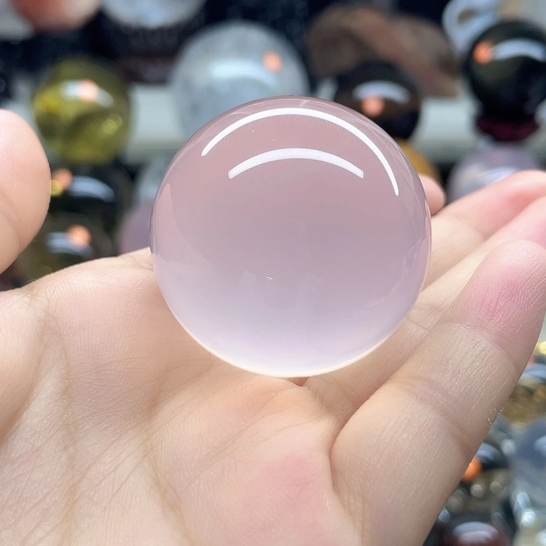 未镶嵌珠宝半成品水晶冰粉42金沙