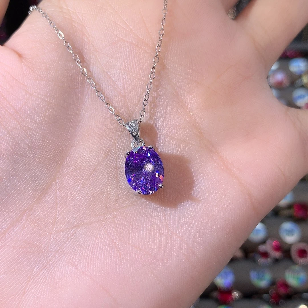 银S925镶嵌戒指碧玺白810