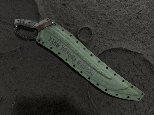 YYQ终极猎手Y05清刀工艺品收藏品（未开刃）