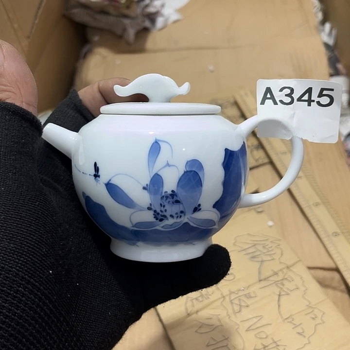 瓷片茶摆件工艺品摆件666