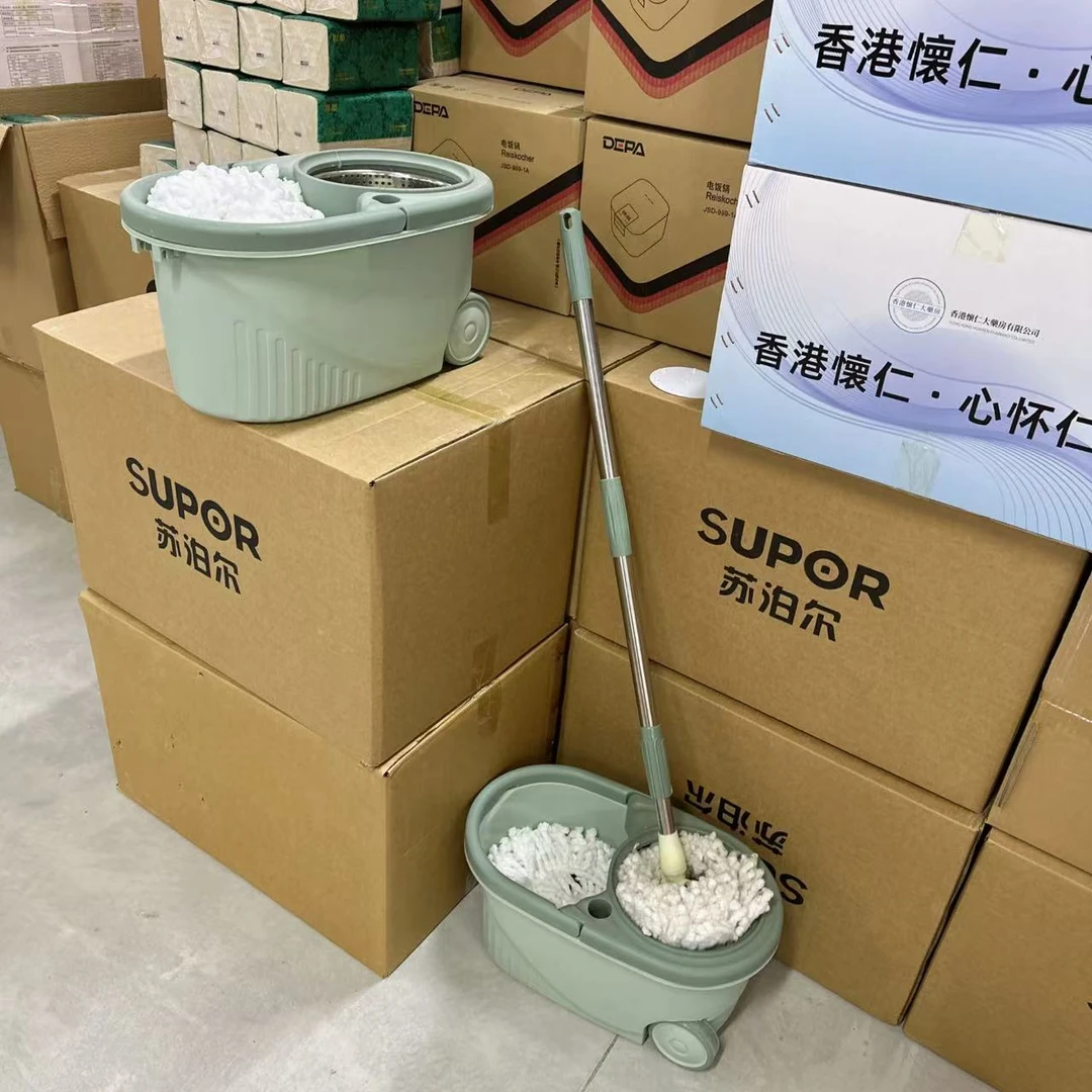 旋转拖把家用拖把