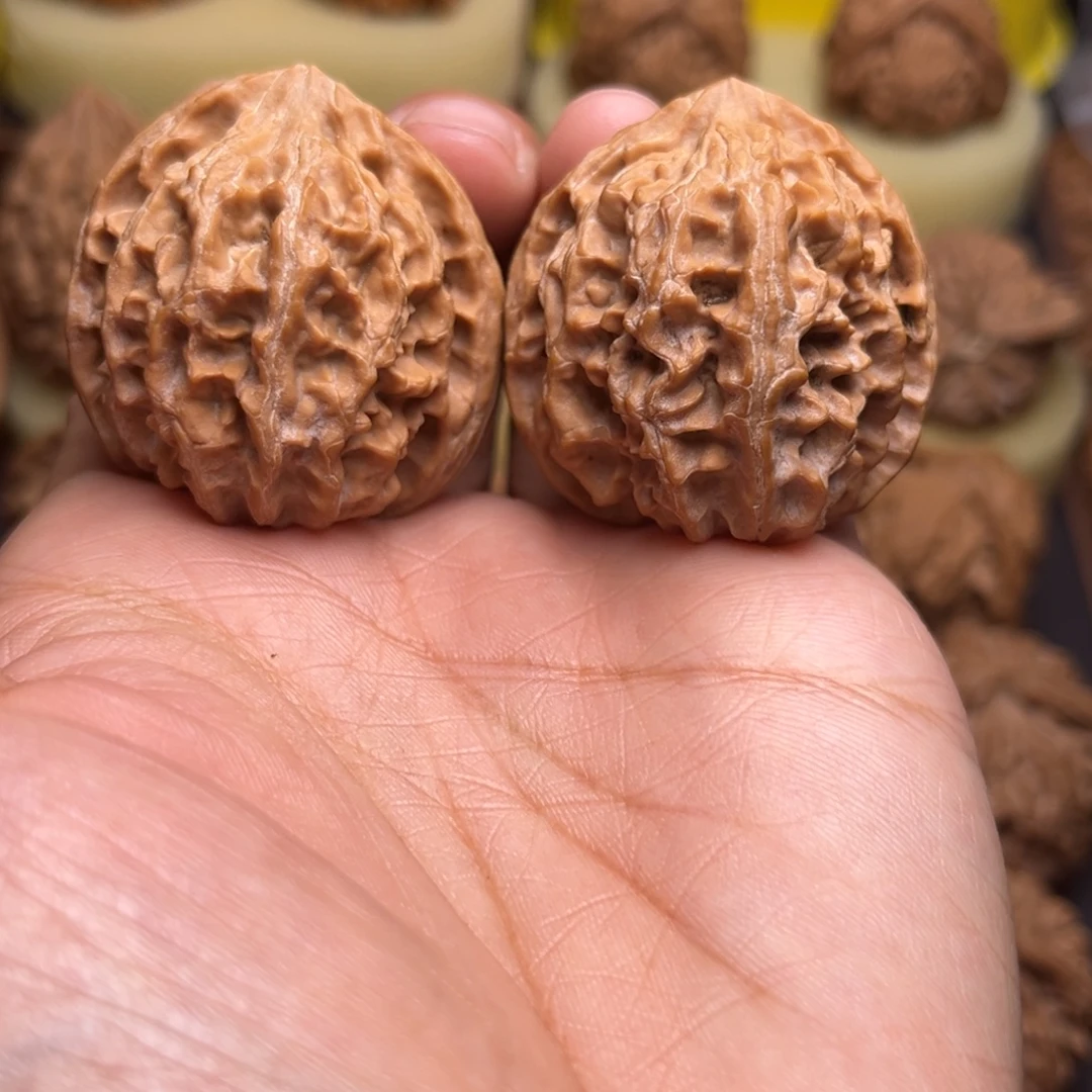 文玩核桃把件高桩苹果园36左右