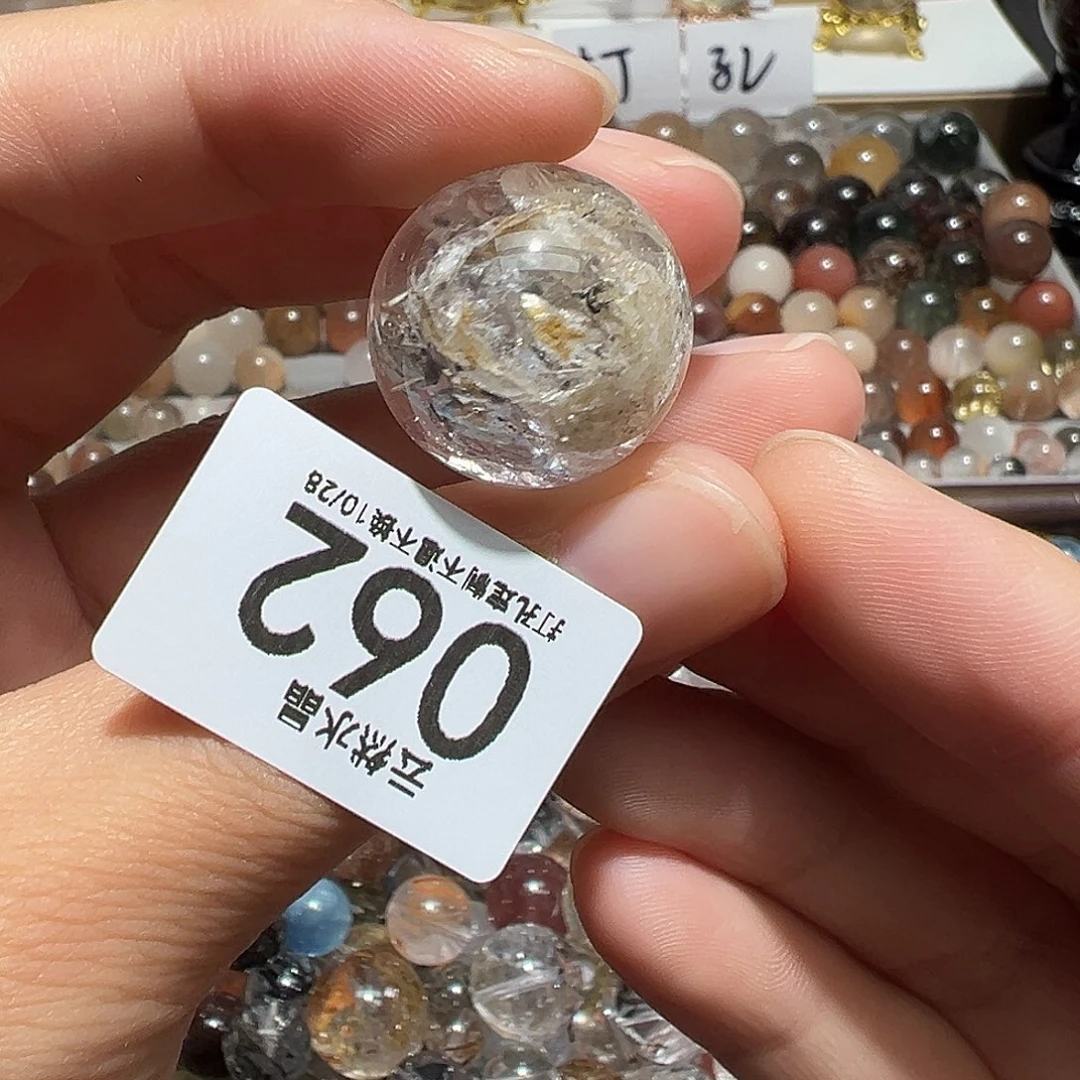 珠宝半成品水晶未镶嵌