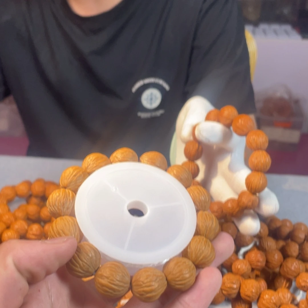 猴头核桃吊坠心**月猴头