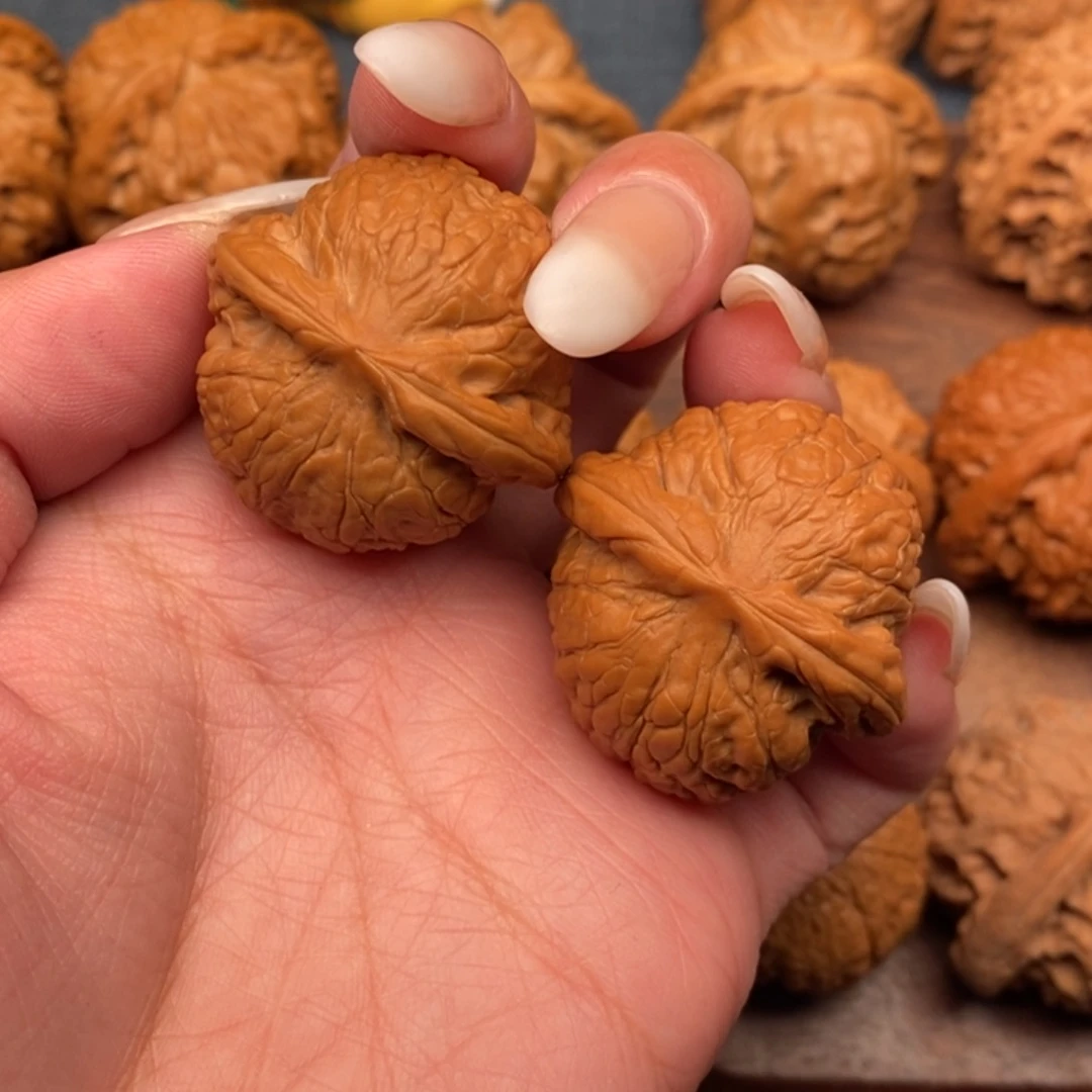 文玩核桃把件A****?全品乾隆磨34