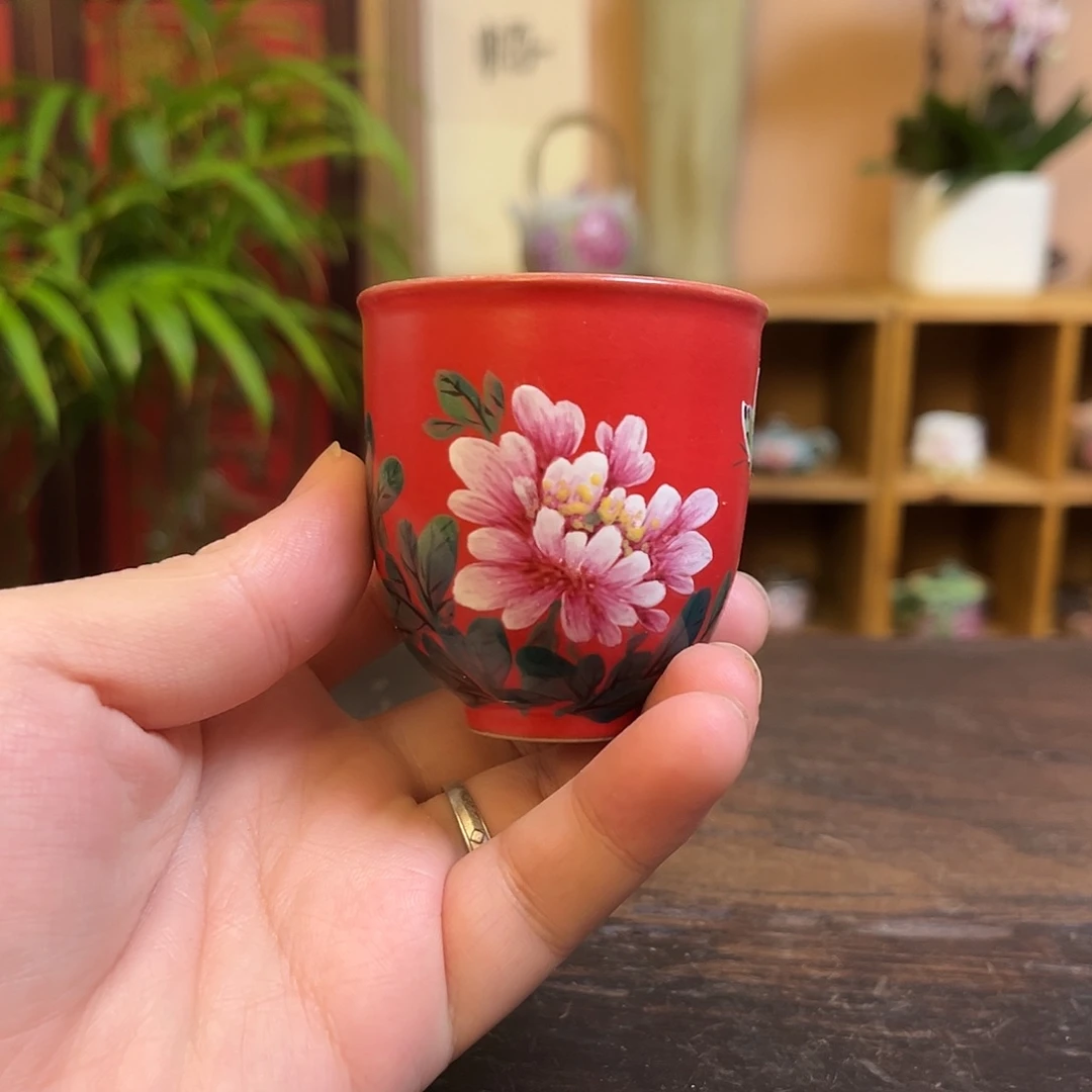 柴烧手工手绘陶瓷