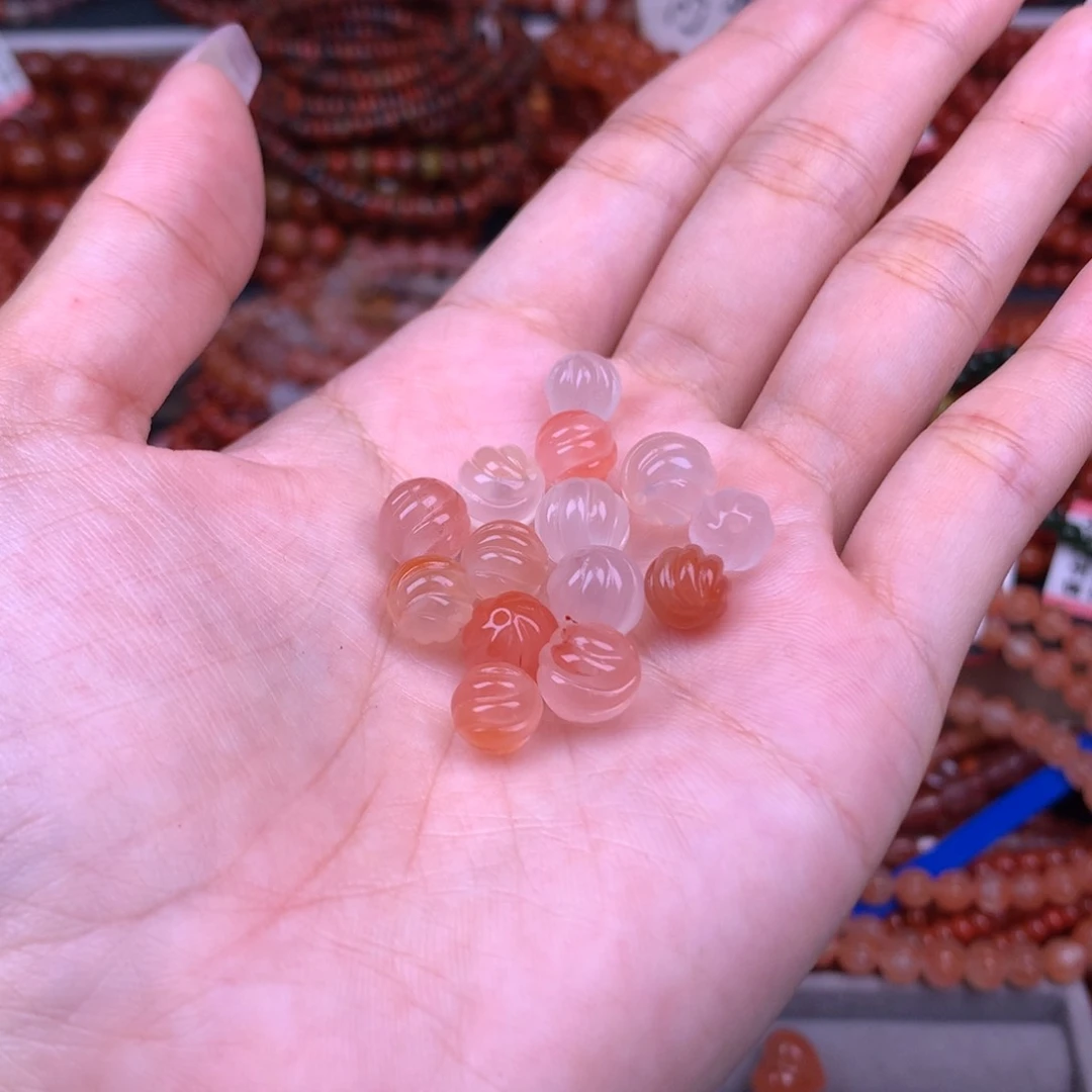 未镶嵌手链南红玛瑙40号南瓜珠