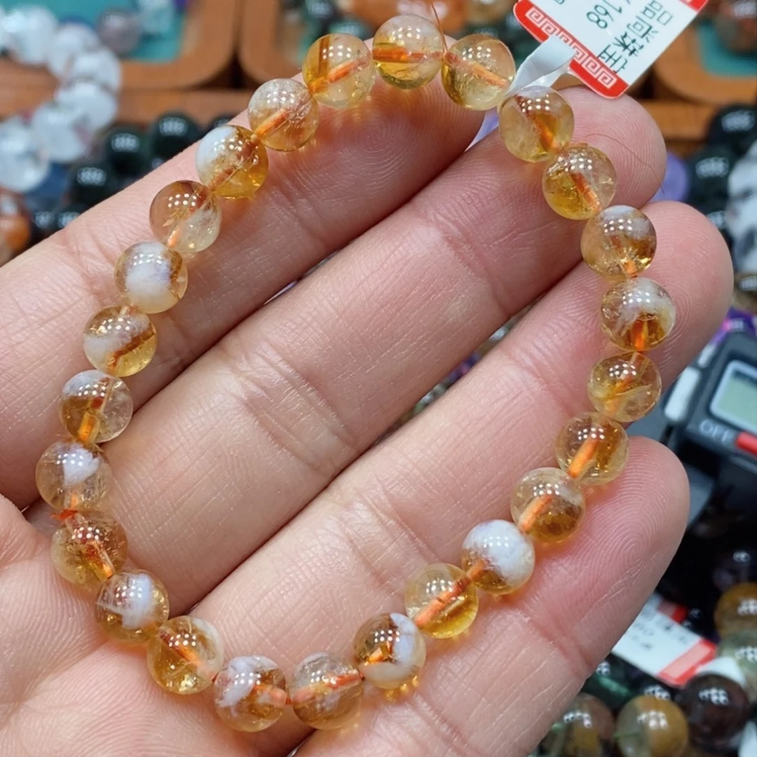 水晶手串未镶嵌天然