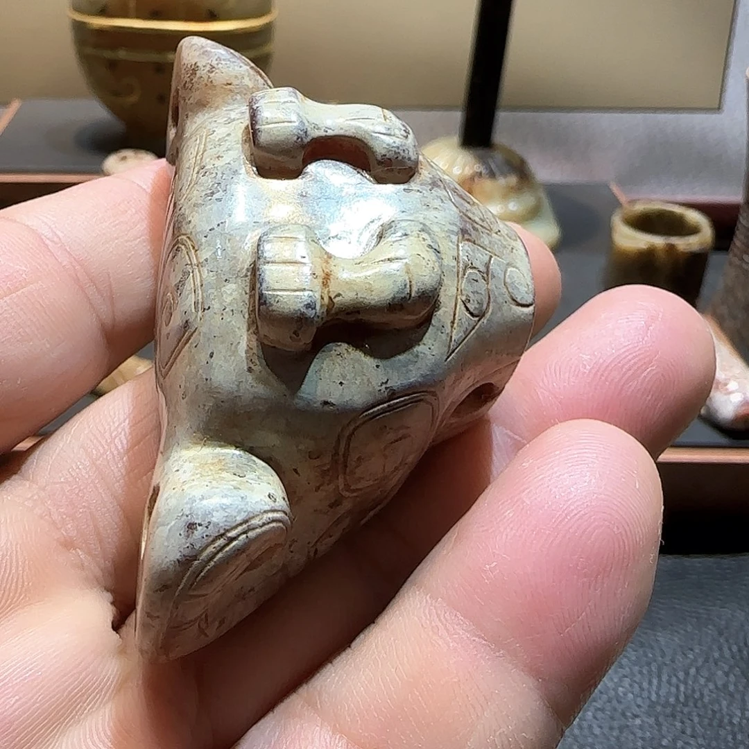 和田玉车挂未镶嵌用****5