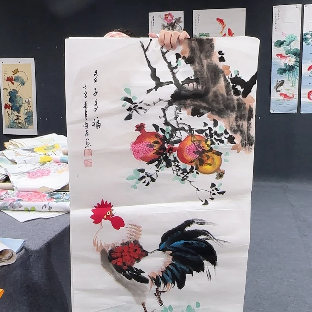 国画非常精美的一幅作品