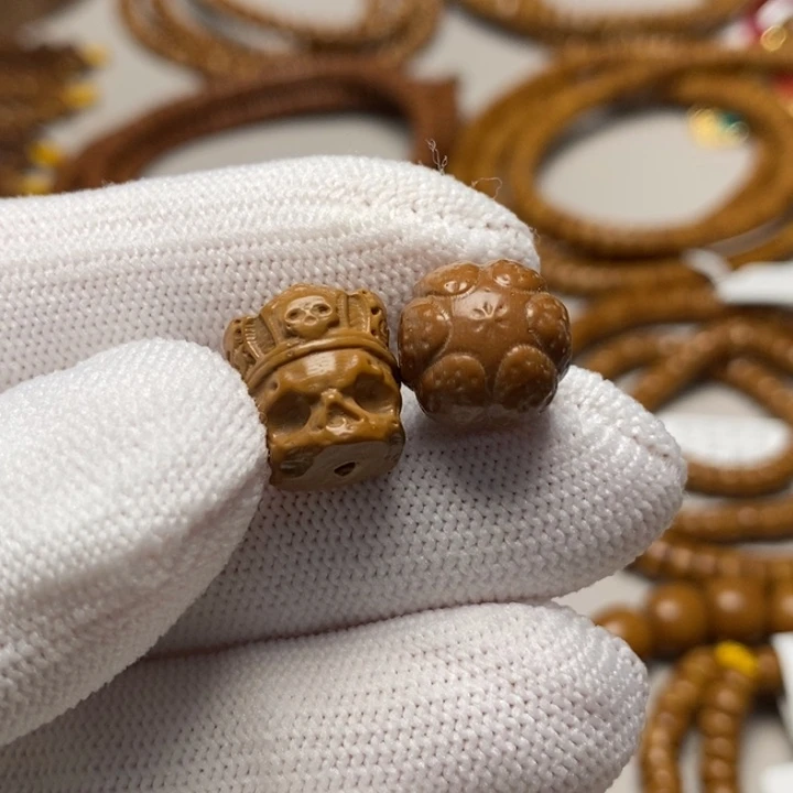 吊坠紫金鼠顶珠*2