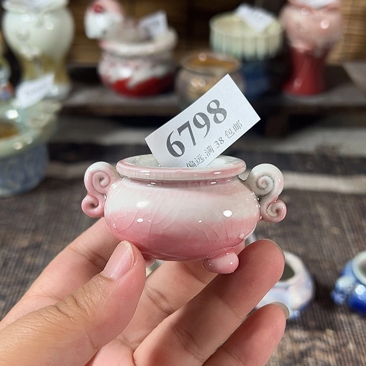 口2.5 手工花盆满30包邮