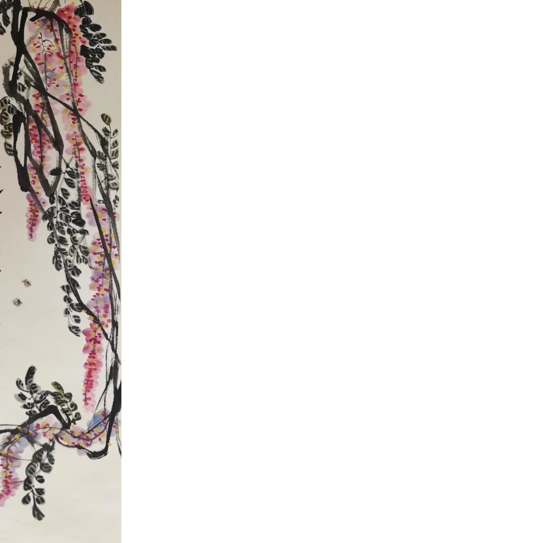 【辽拍】V250709-2-492《花卉》（4.3平尺) 纸本镜片  ws04