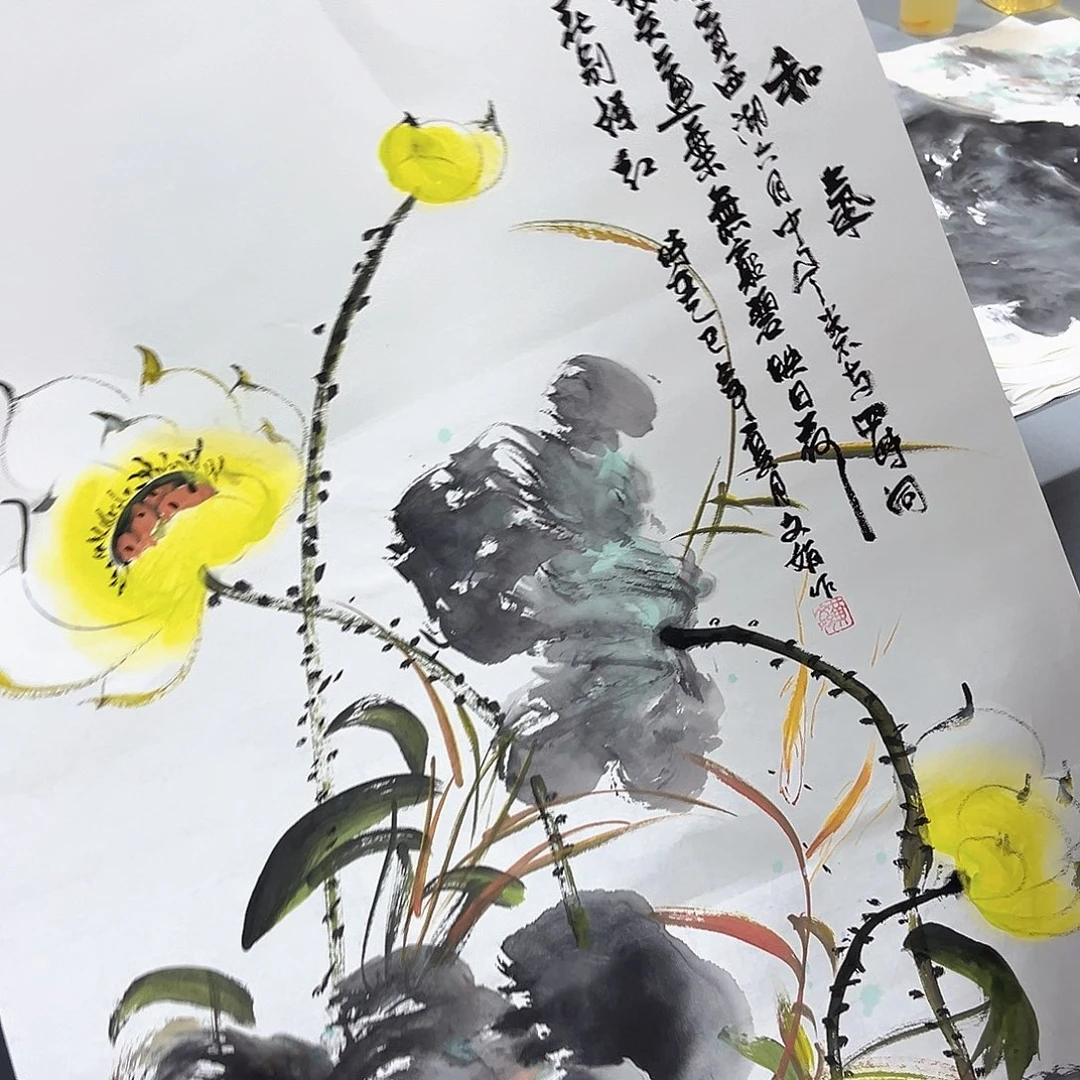国画国画老师作品
