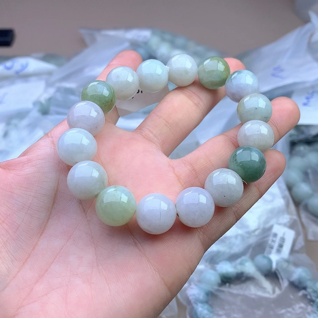 未镶嵌手链翡翠手串
