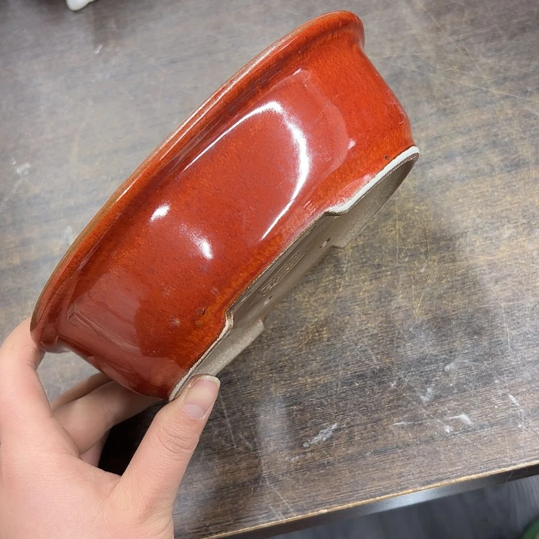 紫砂花盆一*心768号瑕疵18/16/5.5cm