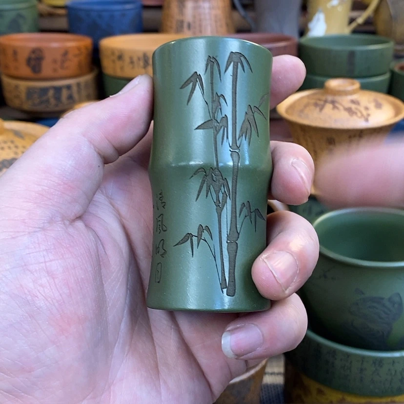 【闪购商品】紫砂杯子宜兴全手工紫砂杯