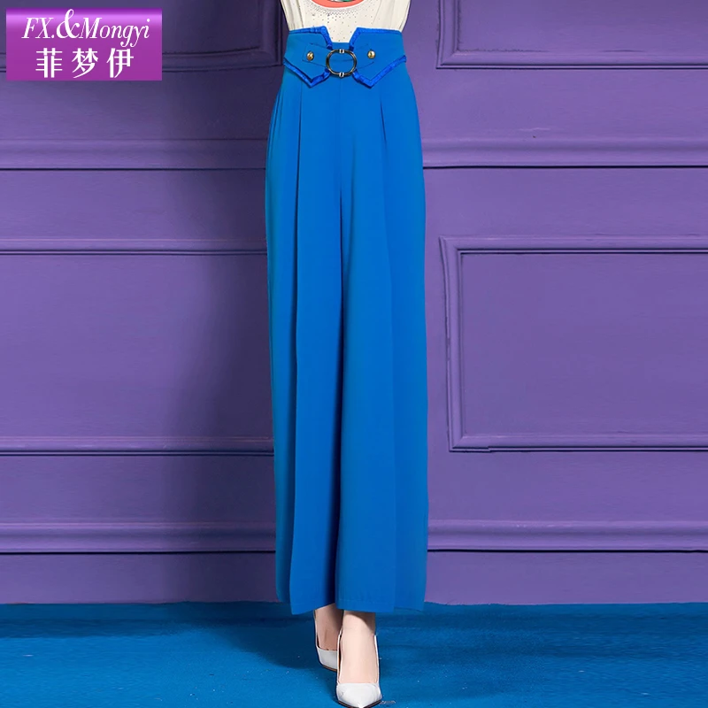 菲梦伊新款时尚九分休闲裤子FXXK1127