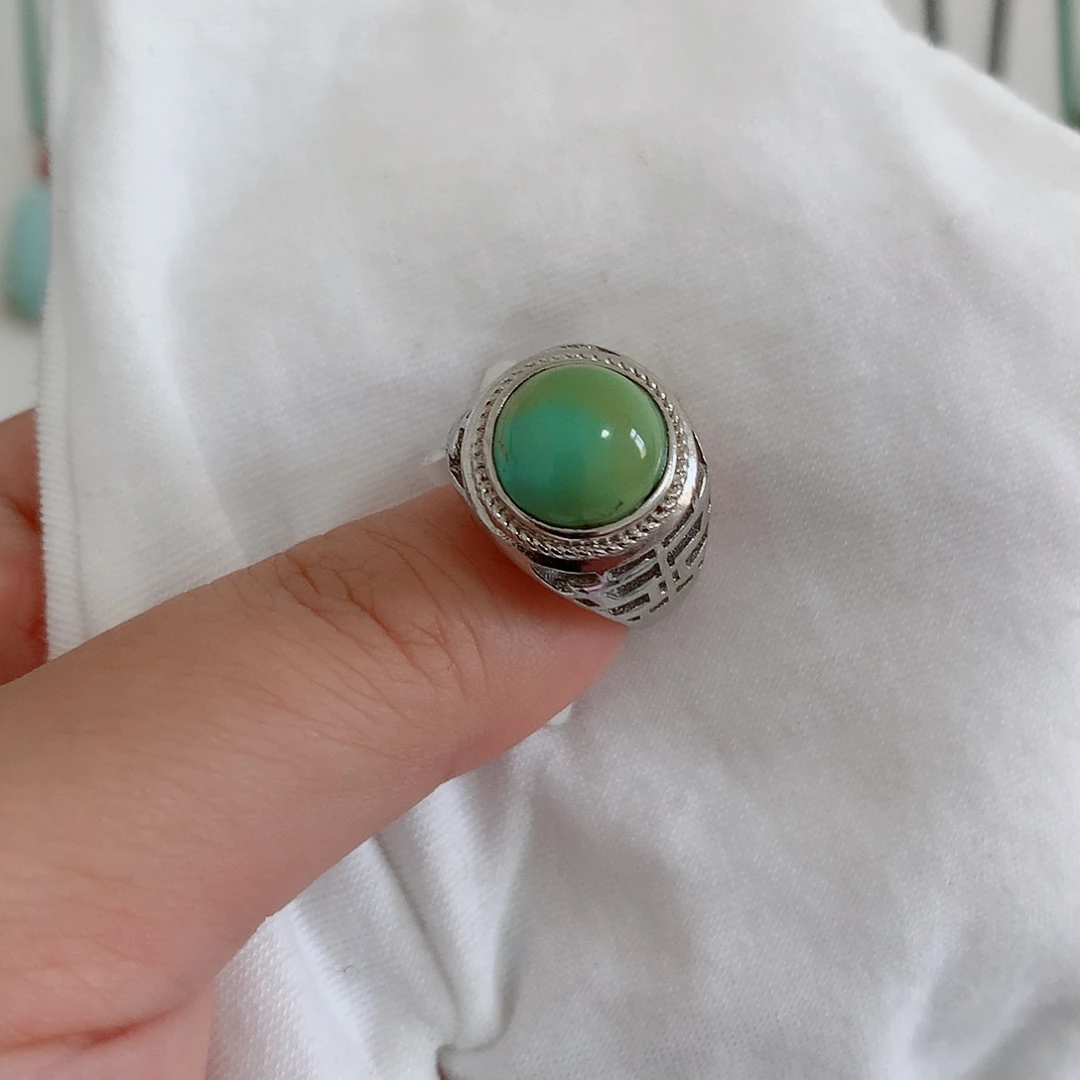 微***花绿松石未镶嵌珠宝奇石