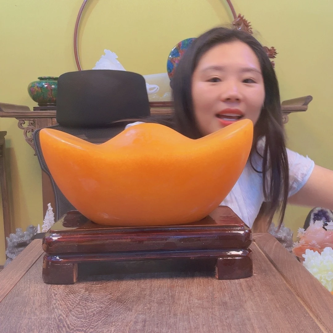 石材米黄元宝摆件，，，，，